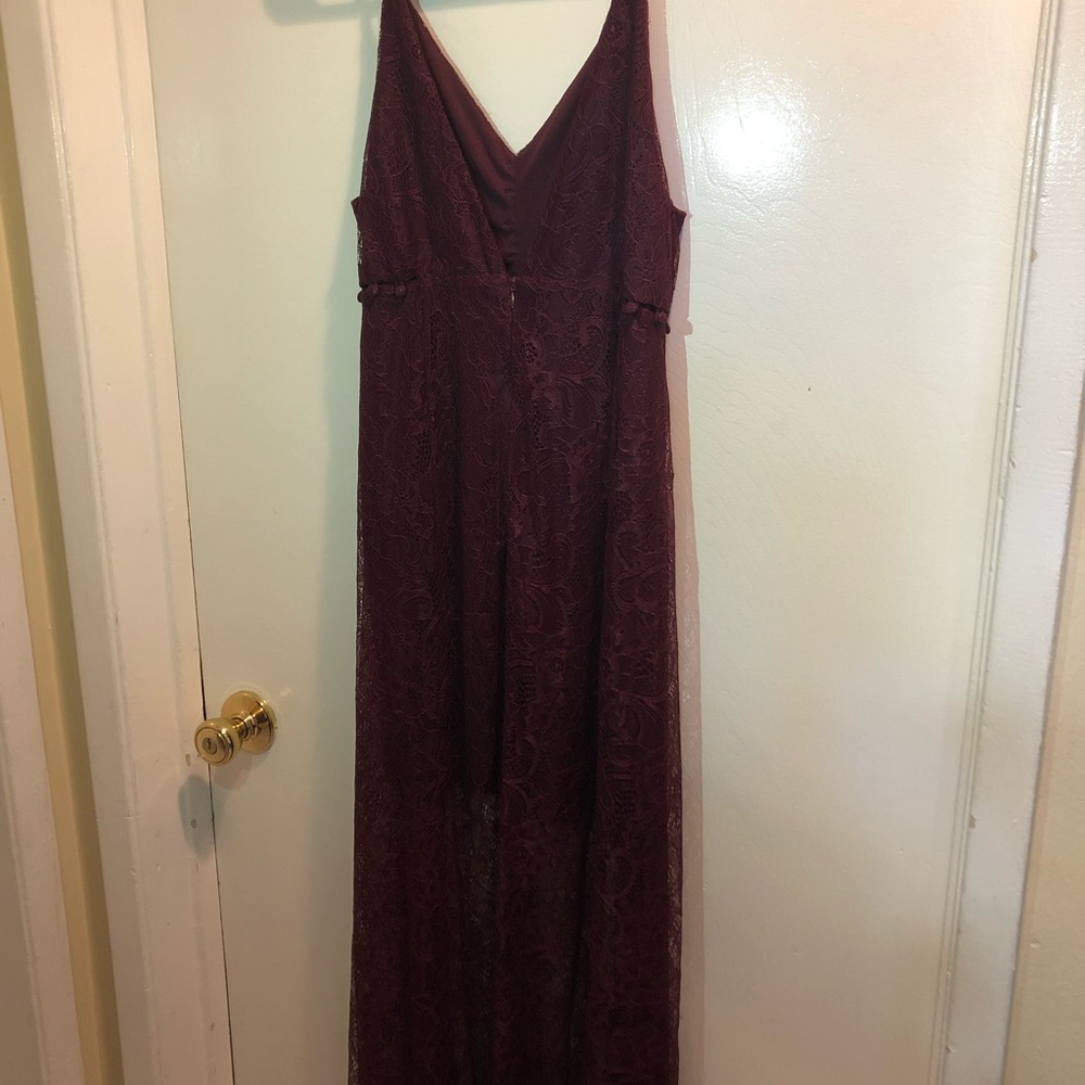 Worn once. Adjusted to my height, 5’0.